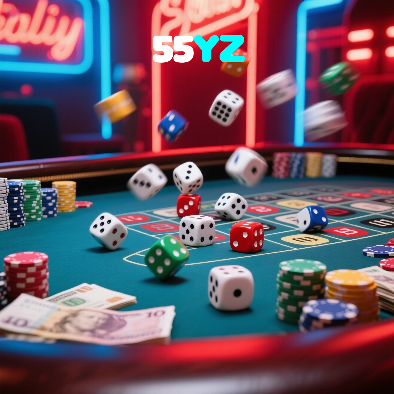 55YZ:Aposte no seu time de futebol e ganhe no blackjack e roleta online!