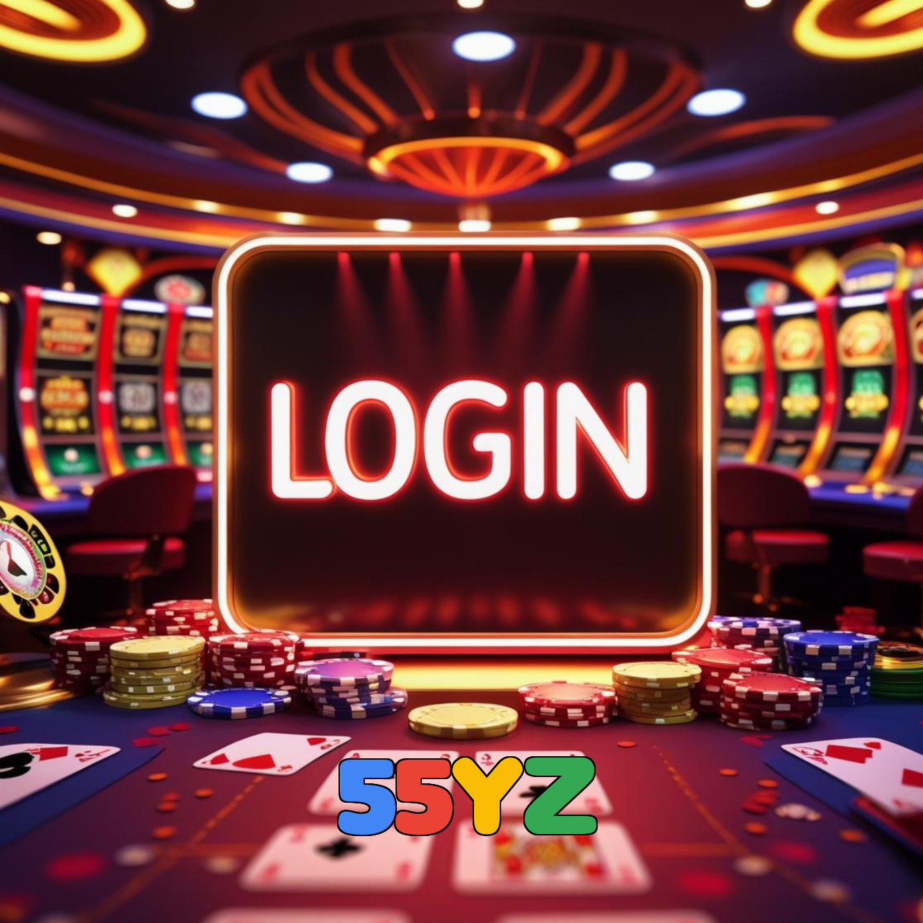 55YZ：Em cada giro nas slots, a vitória está ao seu alcance!