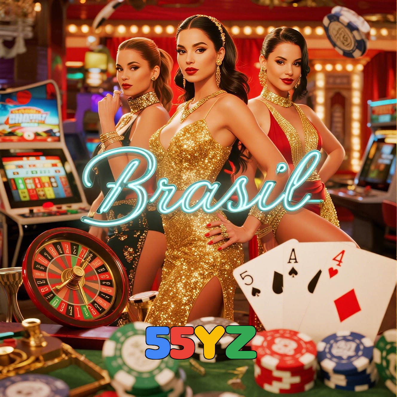 55YZ：Jogue nas slots e mude sua sorte com grandes vitórias!