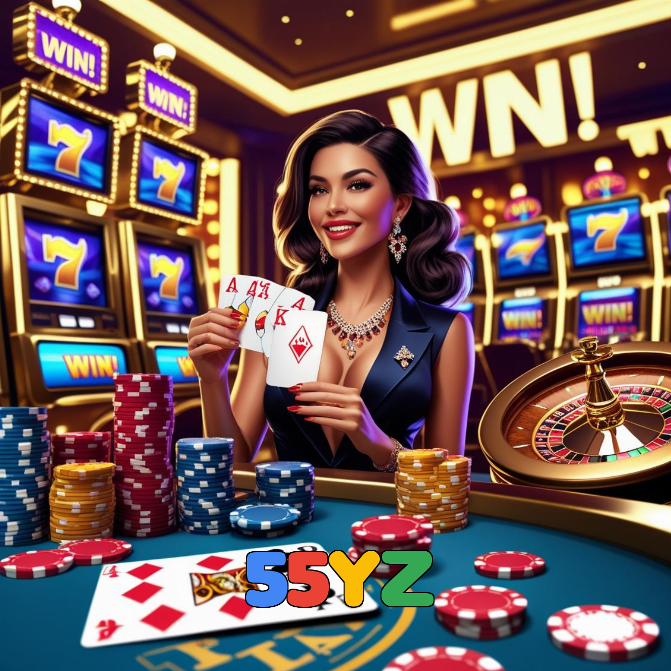 55YZ:Em cada giro, uma chance de vitória nas nossas slots online!