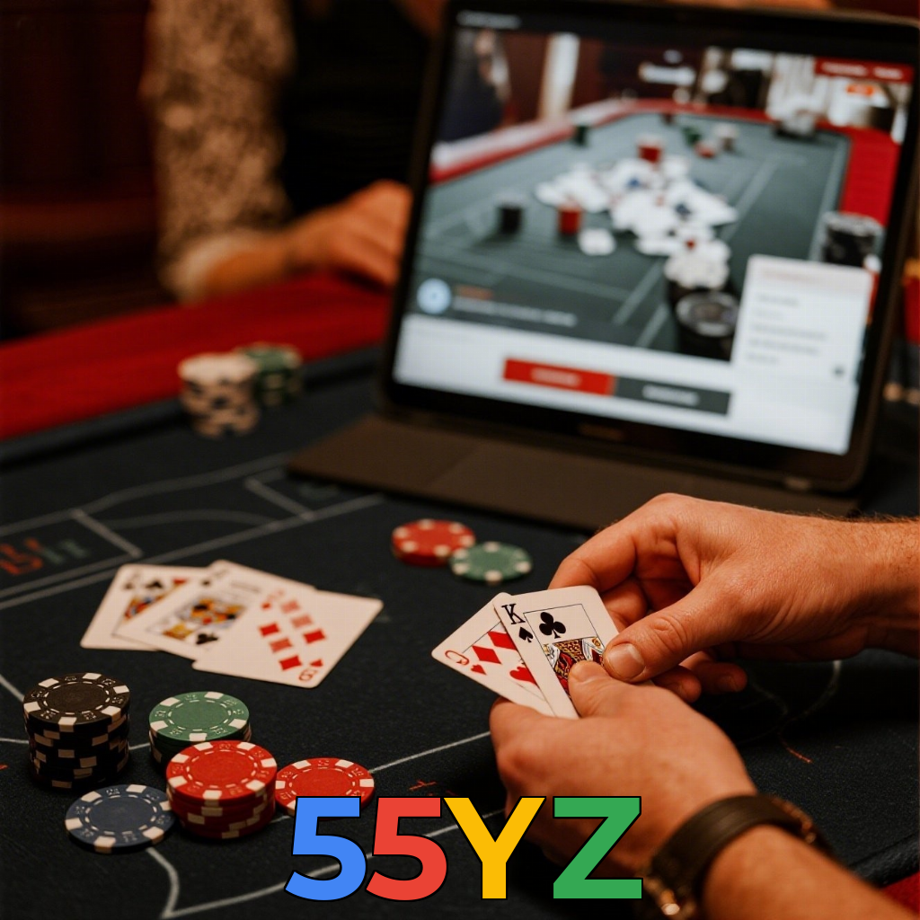 55YZ:Jogue poker e mostre suas habilidades para ganhar!