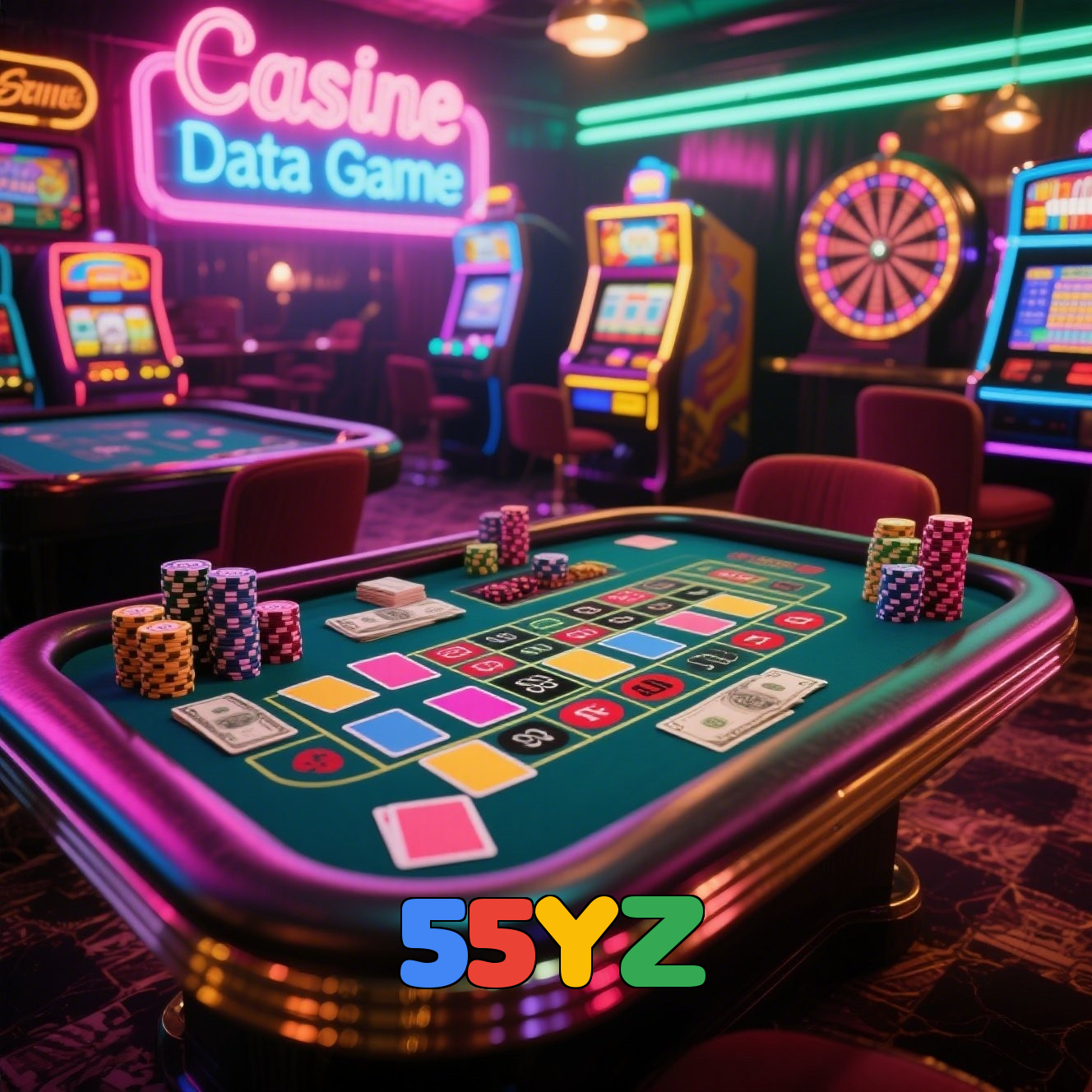55YZ：Ganhe prêmios incríveis no futebol e em jogos como roleta e blackjack!