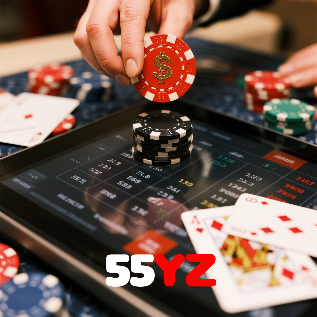 55YZ:Jogue poker e mostre suas habilidades para ganhar!