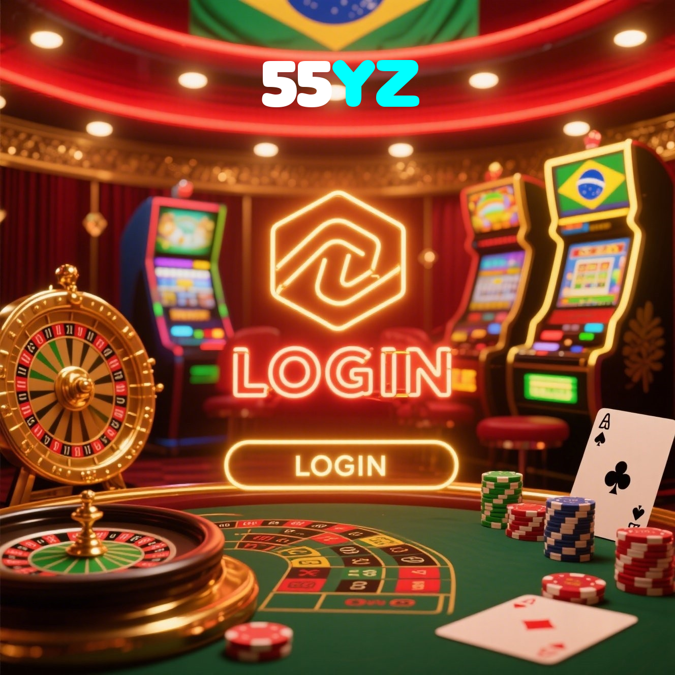 55YZ:Jogue poker, roleta e aposte no futebol para uma experiência épica!