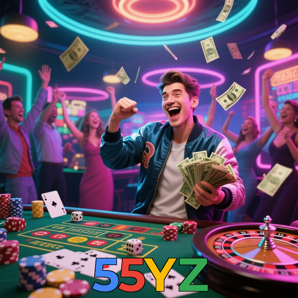 55YZ:Aposte no futebol e jogue os jogos mais emocionantes como blackjack e poker!
