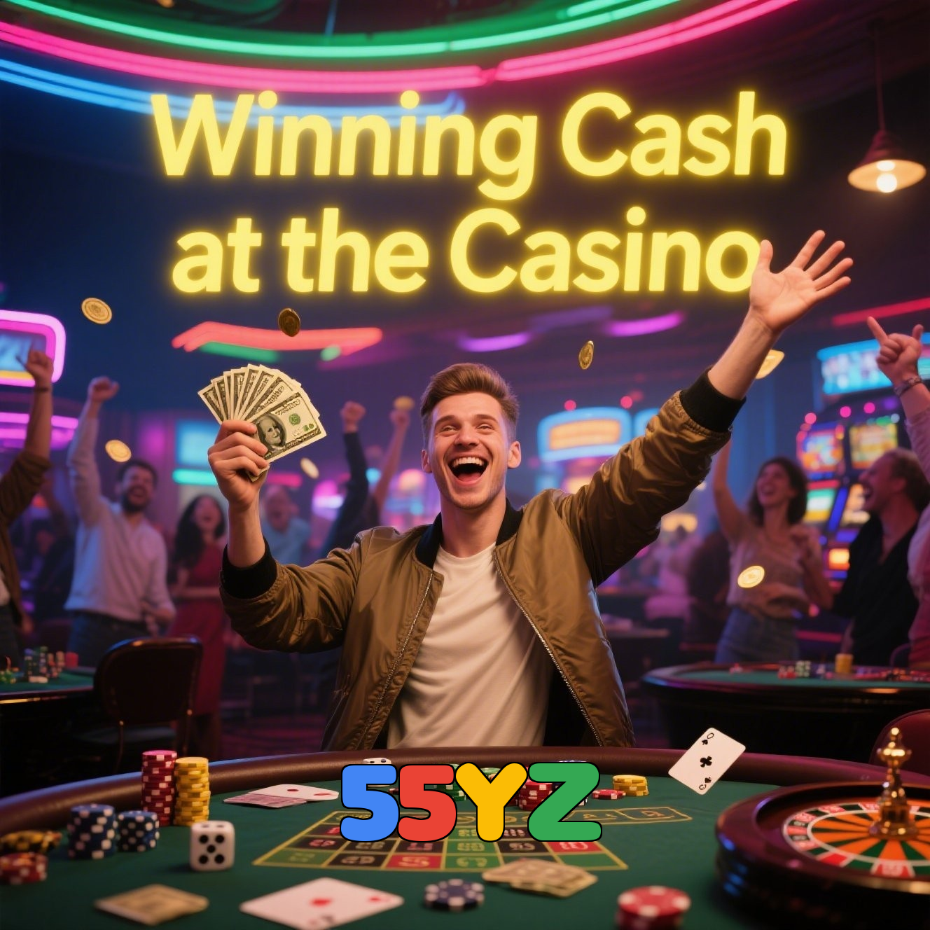 55YZ：Em cada giro das slots, a vitória está ao seu alcance!