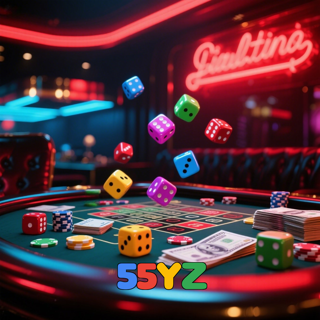 55YZ：Jogue poker e aposte no futebol online, tudo no mesmo lugar!