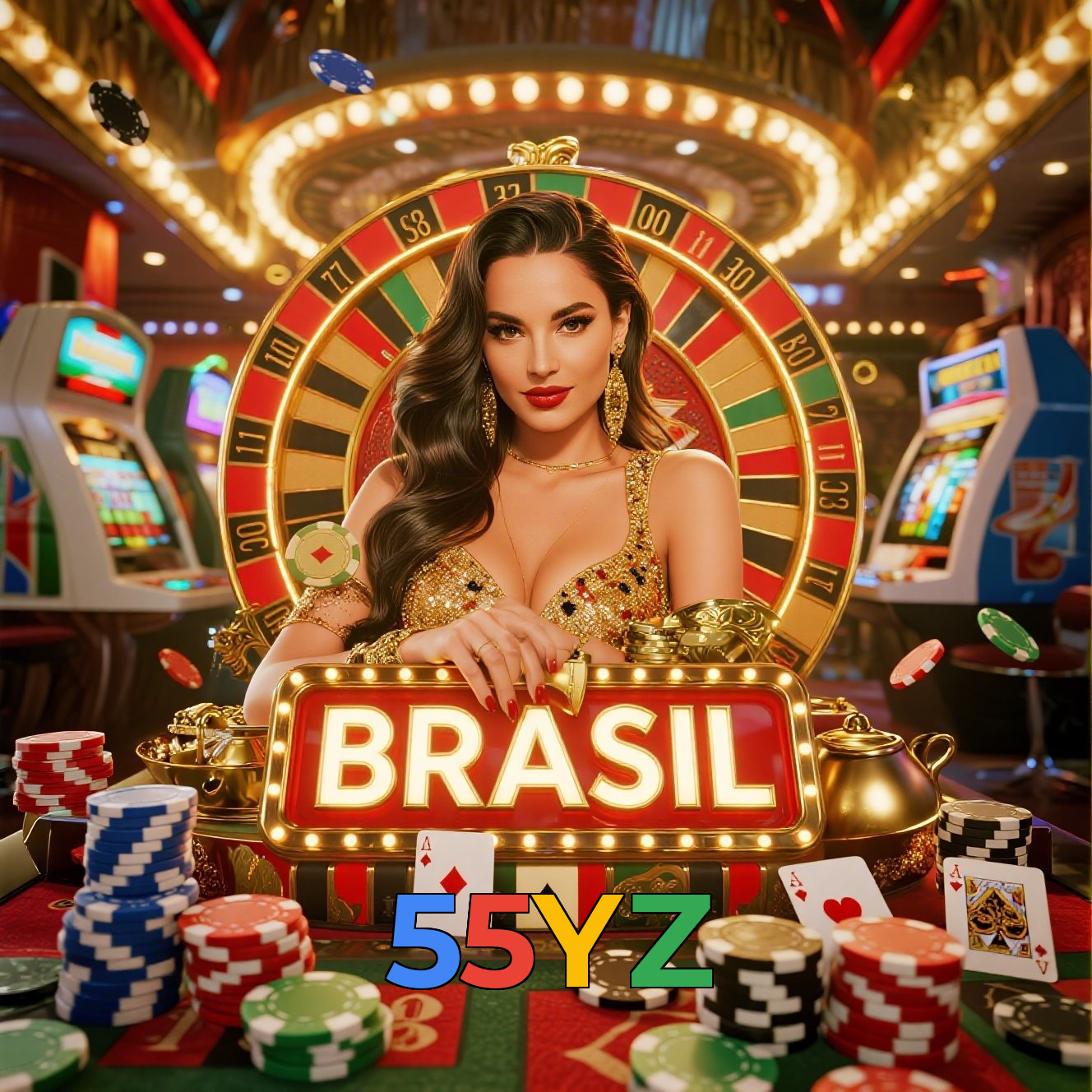 55YZ:A sorte está ao seu lado! Aposte nas melhores máquinas caça-níqueis!