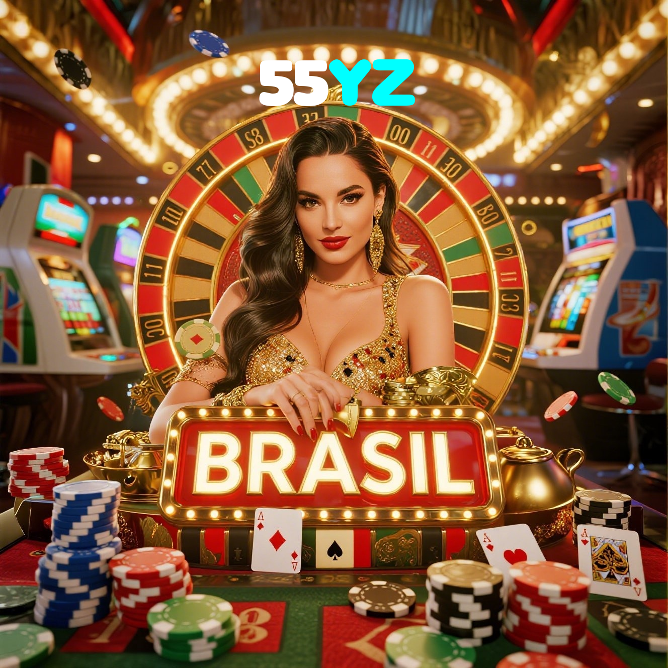 55YZ：Aposte no futebol, jogue poker e conquiste vitórias épicas!
