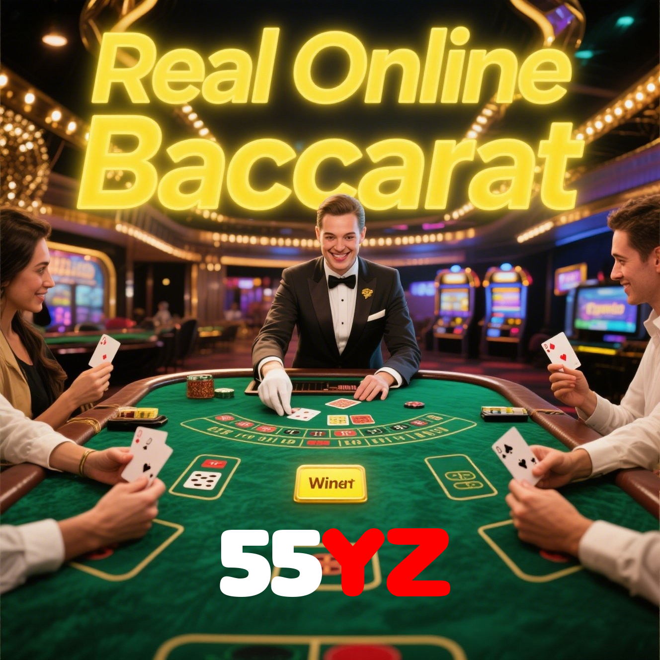 55YZ:Jogue no nosso cassino e prove sua habilidade nas cartas de poker!