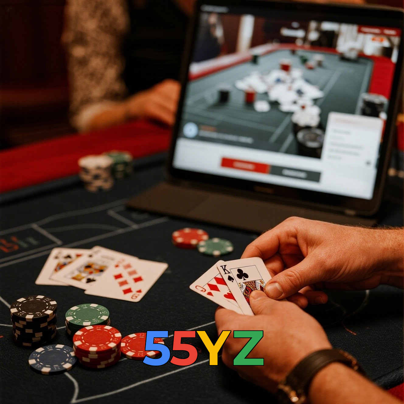 55YZ:Vença no poker e prove que você é o mestre das cartas!