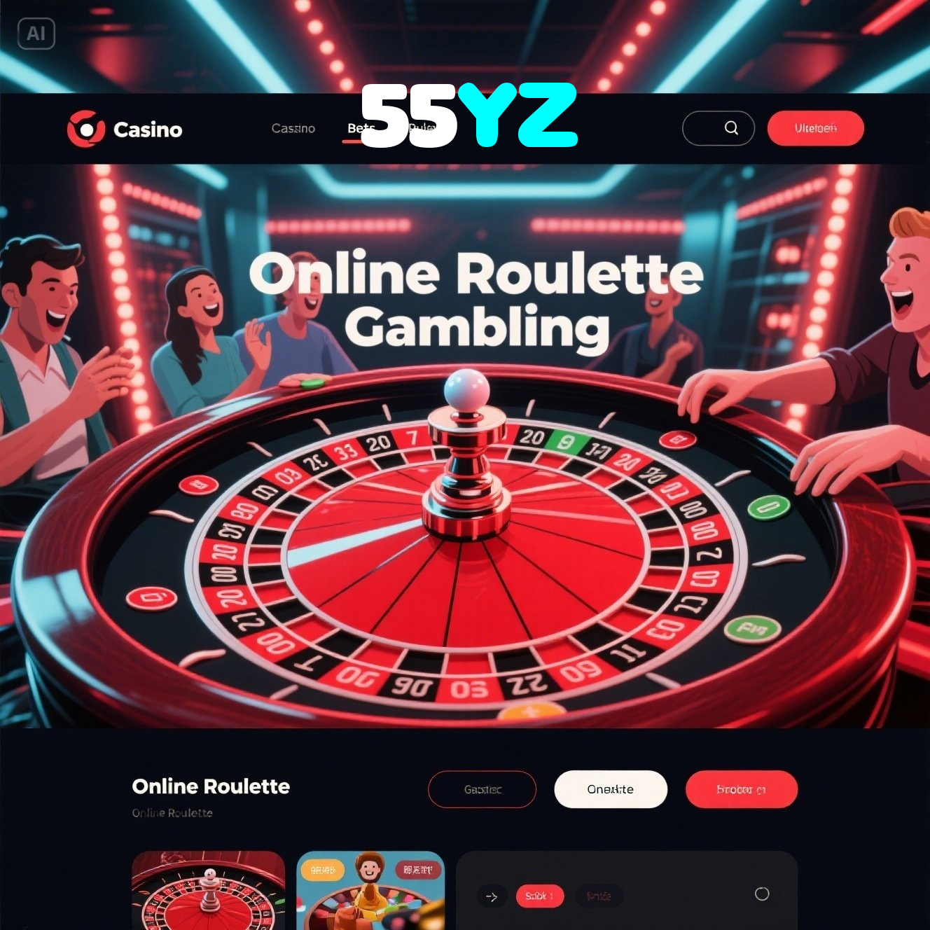 55YZ:Grandes vitórias em poker, roleta e apostas no futebol esperam por você!