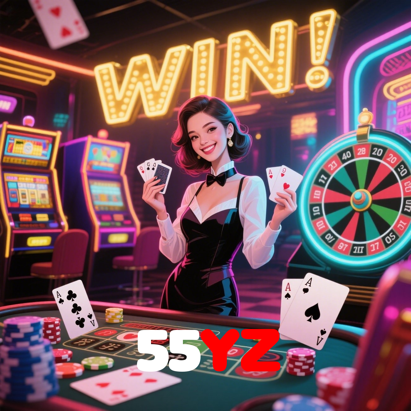 55YZ:Em cada giro nas slots, a vitória está ao seu alcance!